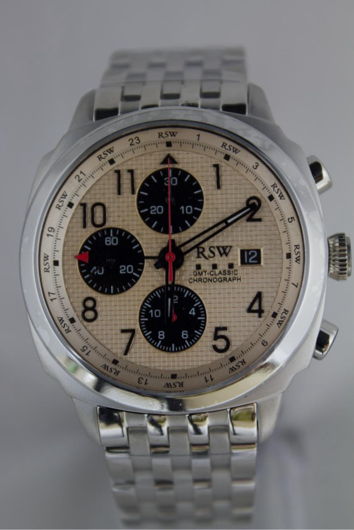 RSW Master GMT RSWA144-SS-4 - Automatic Watch (Full Set)